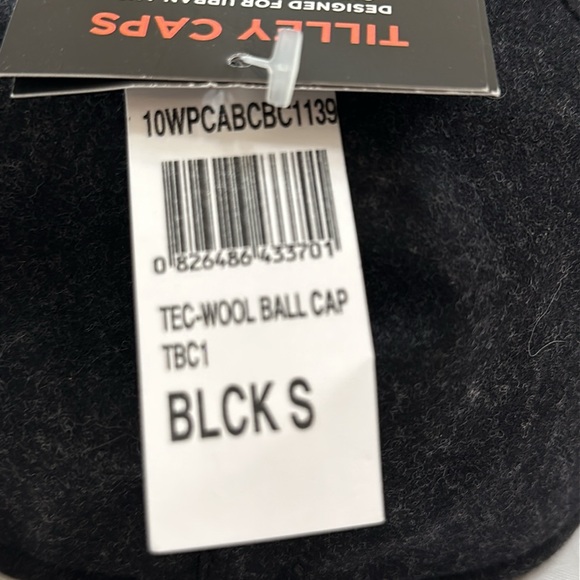 Tilley TEC-WOOL BALL CAP - Black - Picture 15 of 16